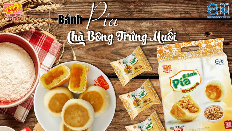 Banh Pia Mini Cha Bong Trung Muoi